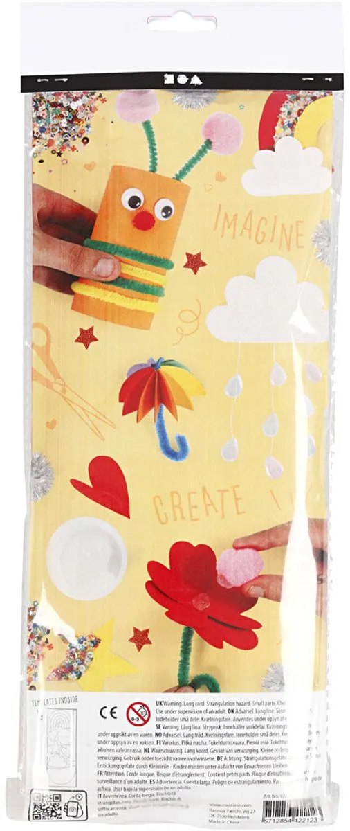 Creativ Company Basismaterialen Set Regenboog - Meerkleurig