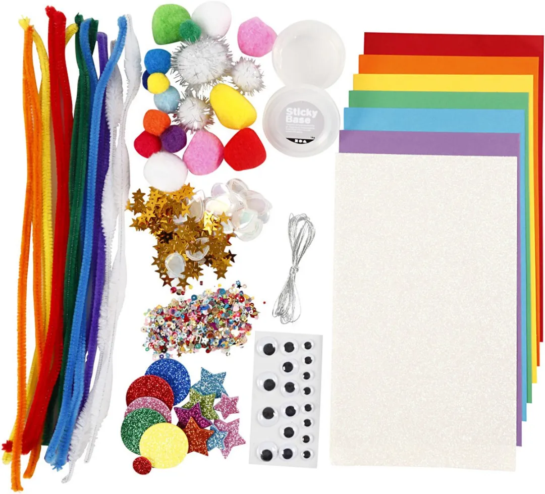 Creativ Company Basismaterialen Set Regenboog
