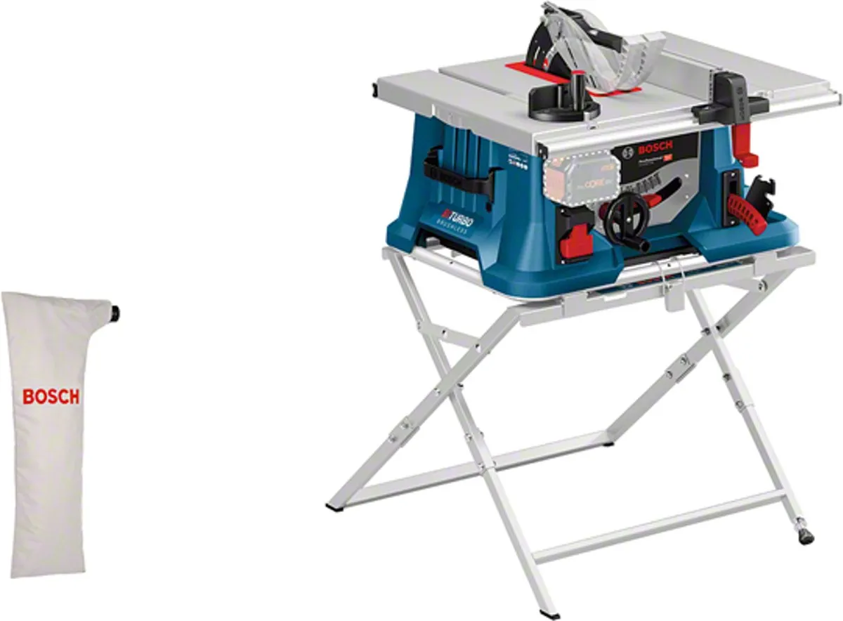 Bosch Professional GTS 18V-216 Zaagtafel 216mm - Met onderstel