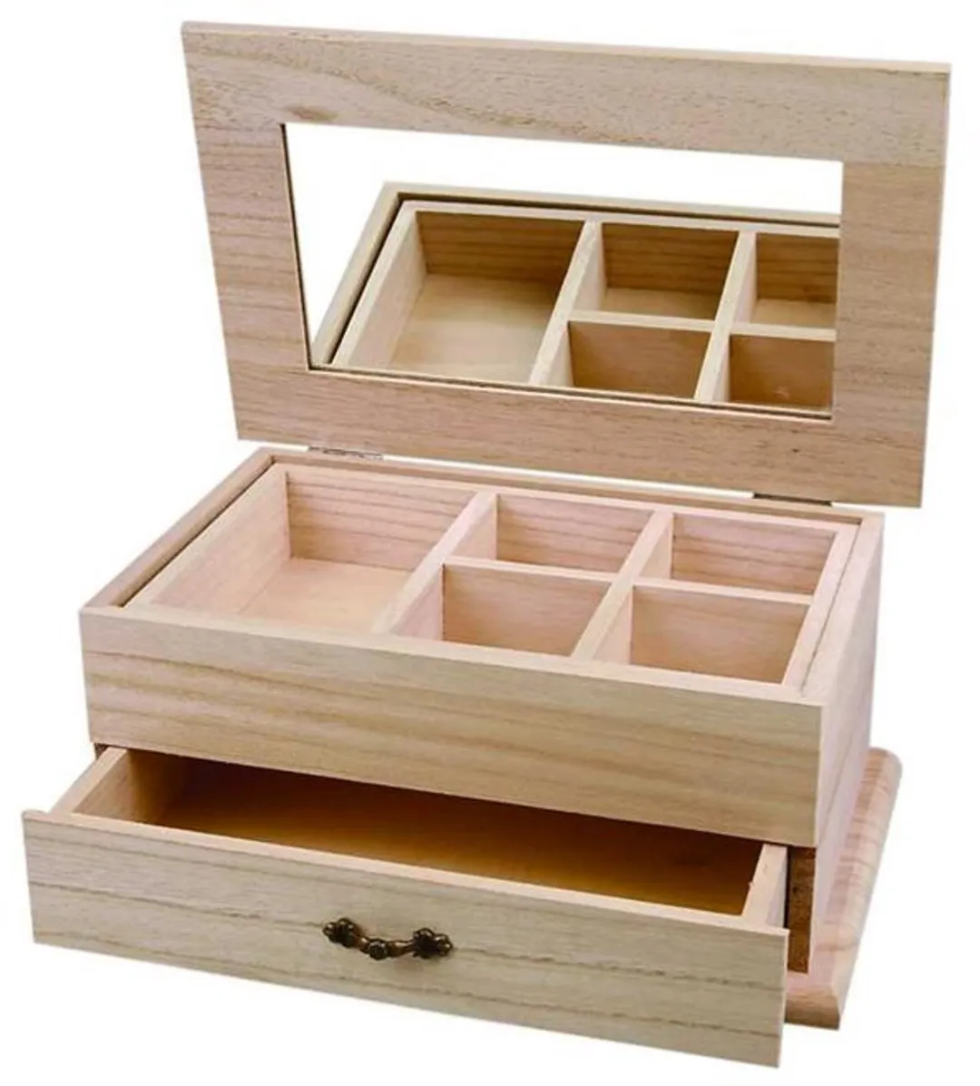 Creativ Company Juwelendoos 27x17x12cm - Bruin