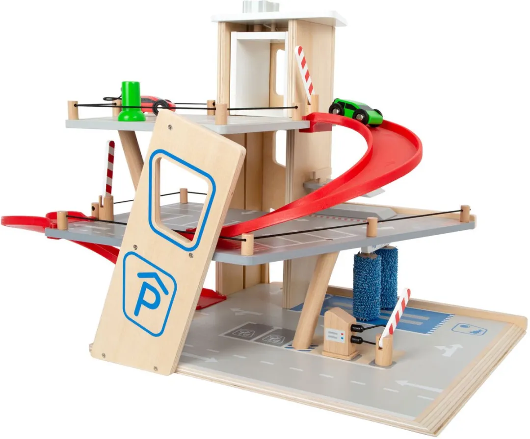 Small Foot Houten Garage met Wasstraat 11676 - Wit - afbeelding 6 van 6