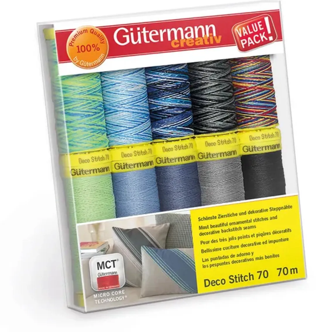 Gutermann Deco Stitch Naaigarenset 10x70m