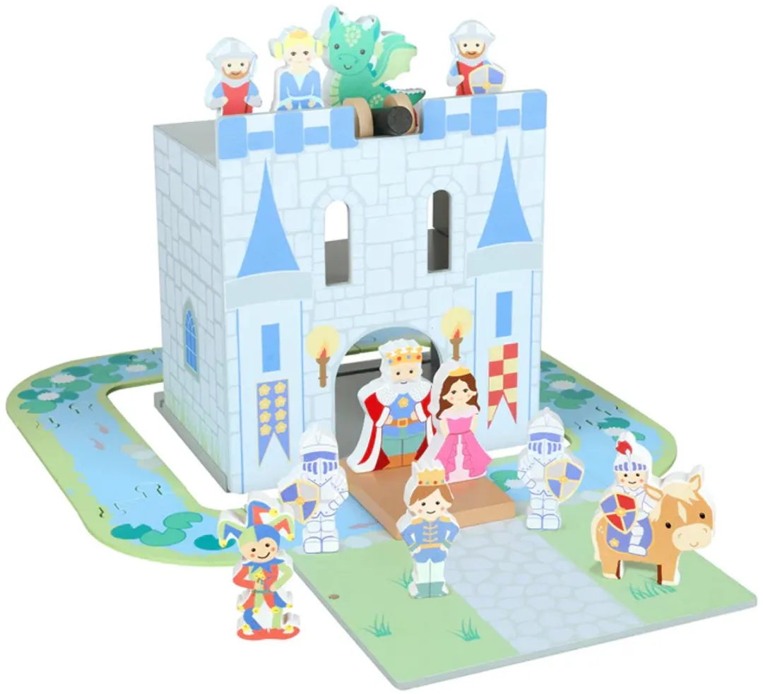 Orange Tree Toys OTT11393 Houten Kasteel Speelset - afbeelding 6 van 6