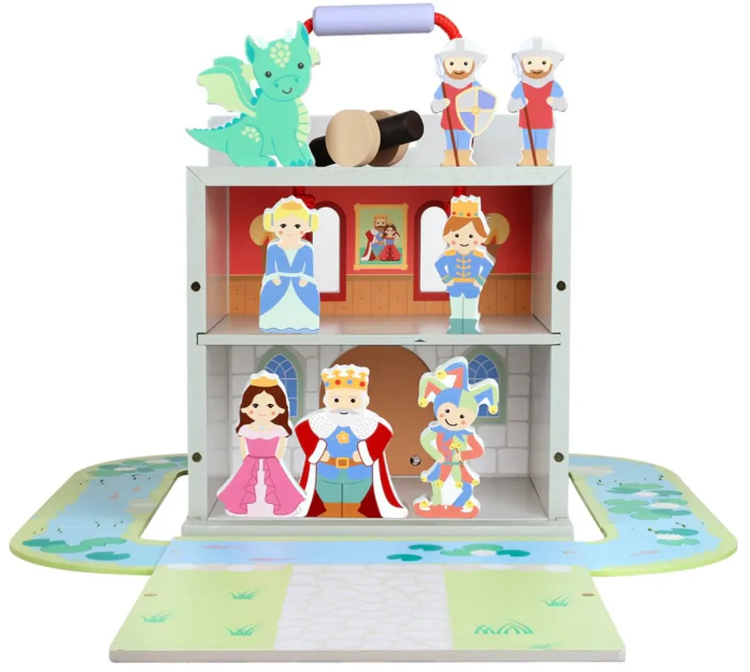 Houten Play Set Kasteel Orange Tree Toys