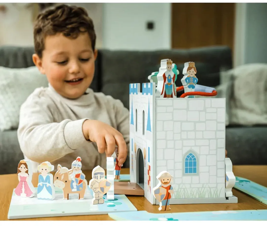 Houten Play Set Kasteel Orange Tree Toys