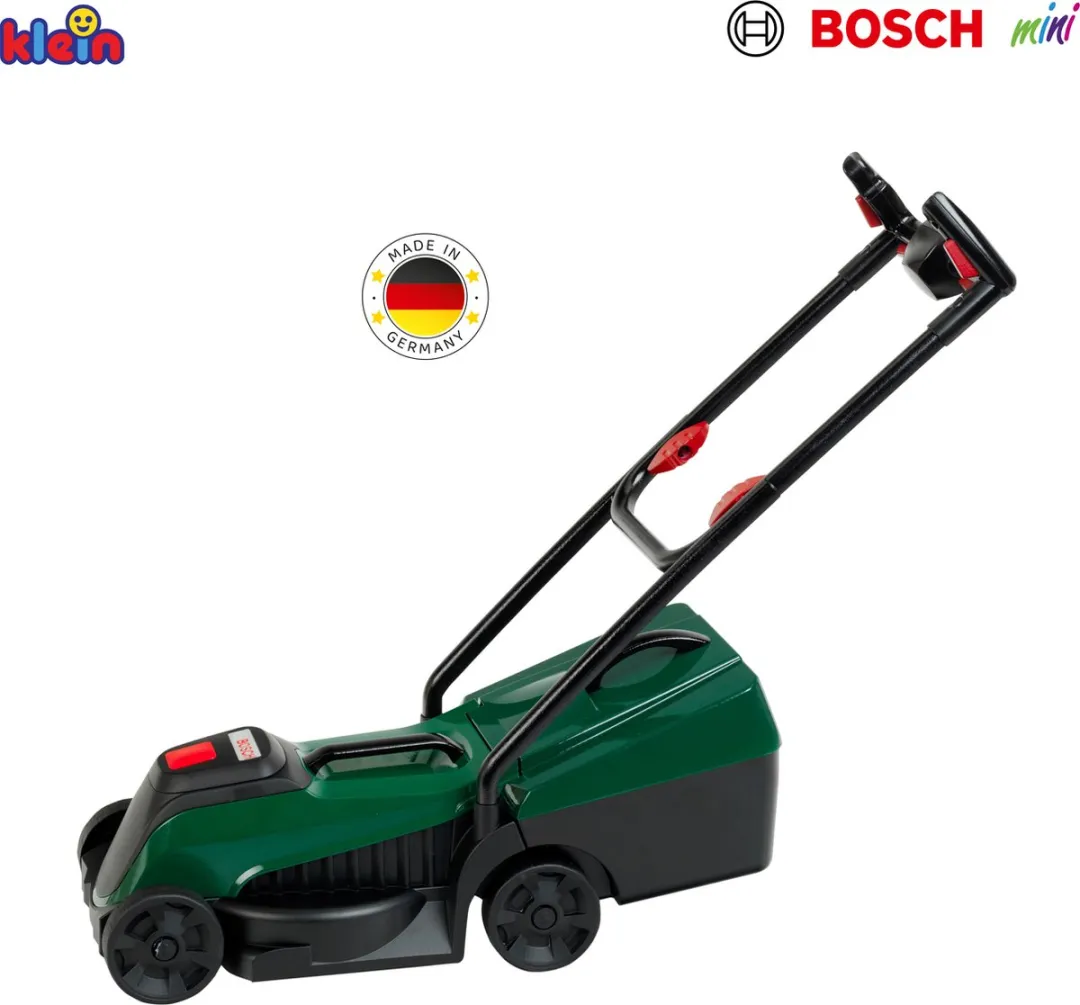 Klein Toys Bosch Tuin Grasmaaier - 57x19.5x56cm - Groen/Rood