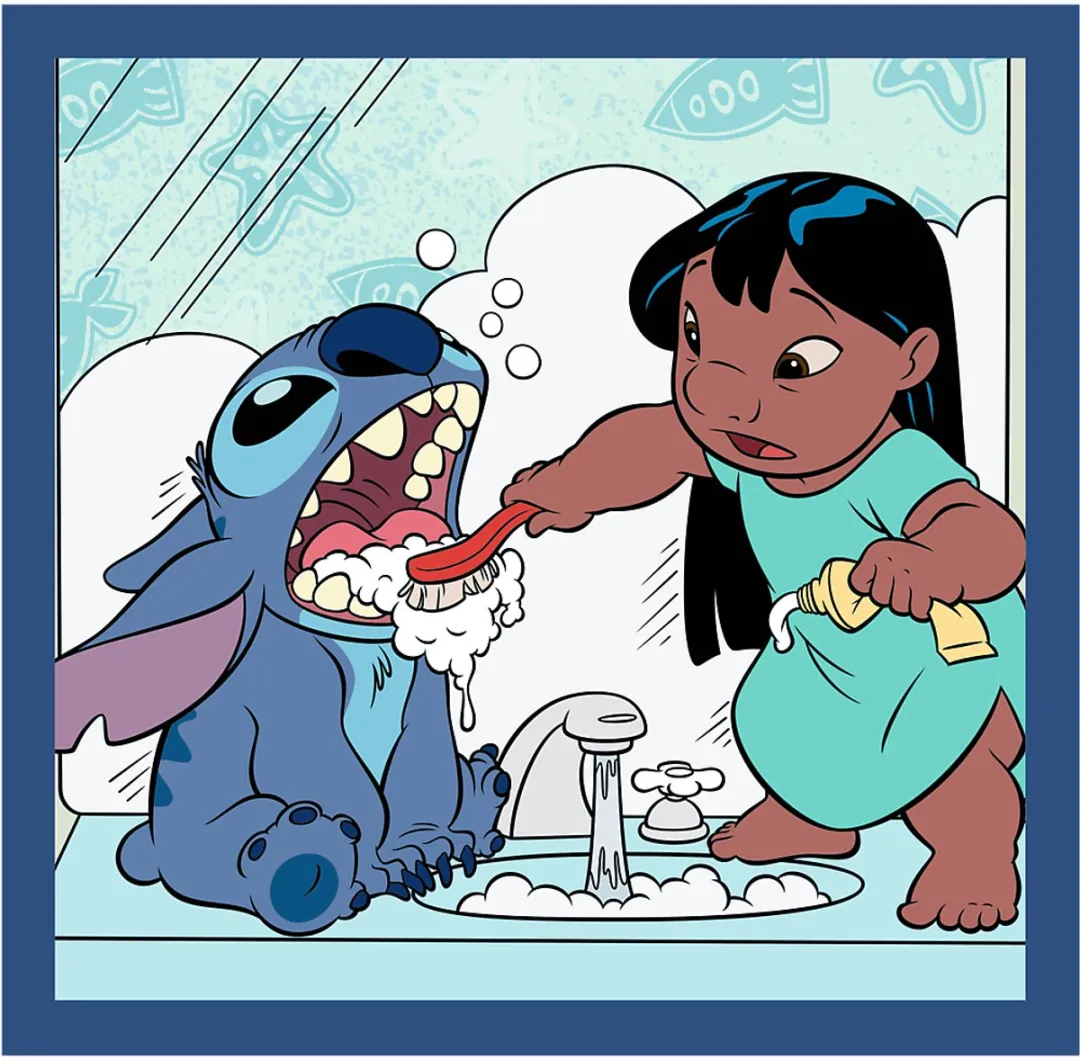 Trefl Disney Lilo & Stitch 3-in-1 Puzzel - 31 Stuks - Multicolor