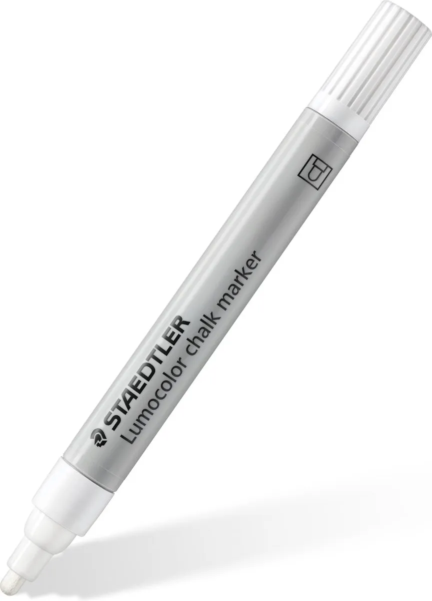 STAEDTLER Lumocolor Chalk Marker Wit