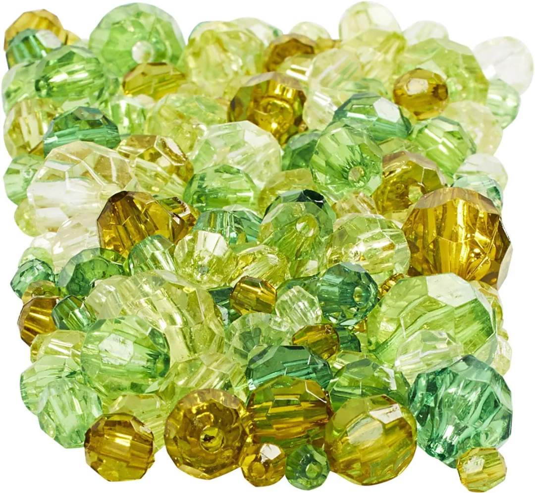 Creativ Company Creotime Facetkralen Mix - 250 Stuks