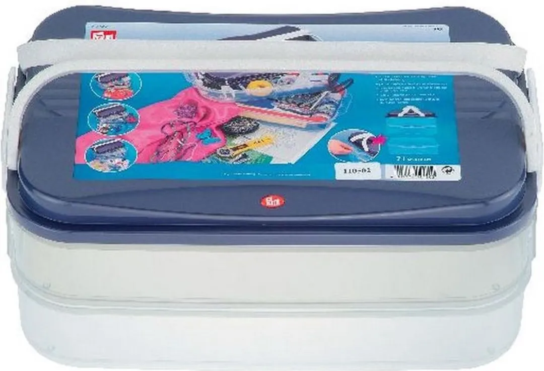 Prym Sorteerset Click Box Jumbo - 6 Stuks - Doorzichtig