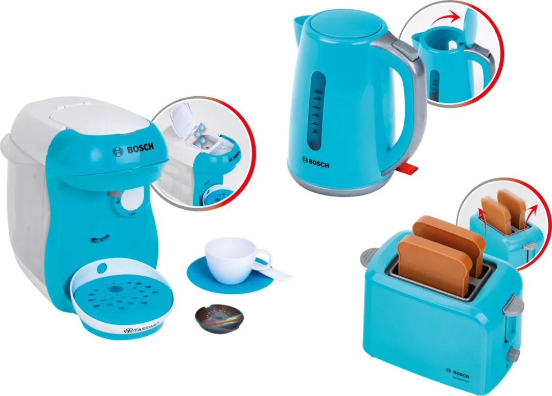 Klein Toys Bosch Speelgoedkeukenaccessoireset - Blauw