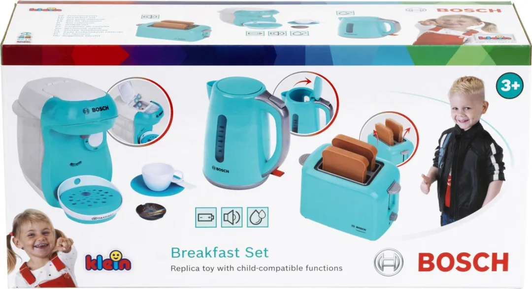 Klein Toys Bosch Speelgoedkeukenaccessoireset - Blauw