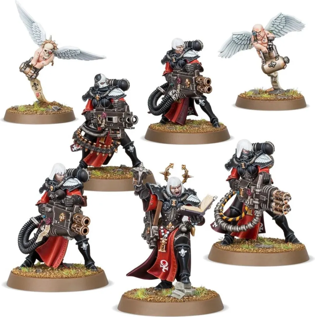 Games Workshop Warhammer 40.000 Adepta Sororitas Retributor Squad - 115 Onderdelen