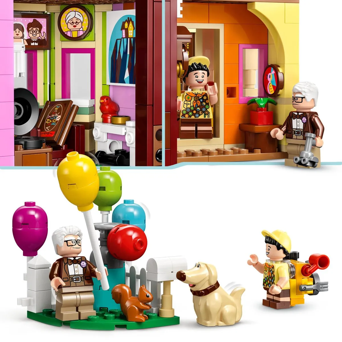 LEGO Disney Pixar Up Huis 43217 - 598 Stukken - 3 Minifiguren
