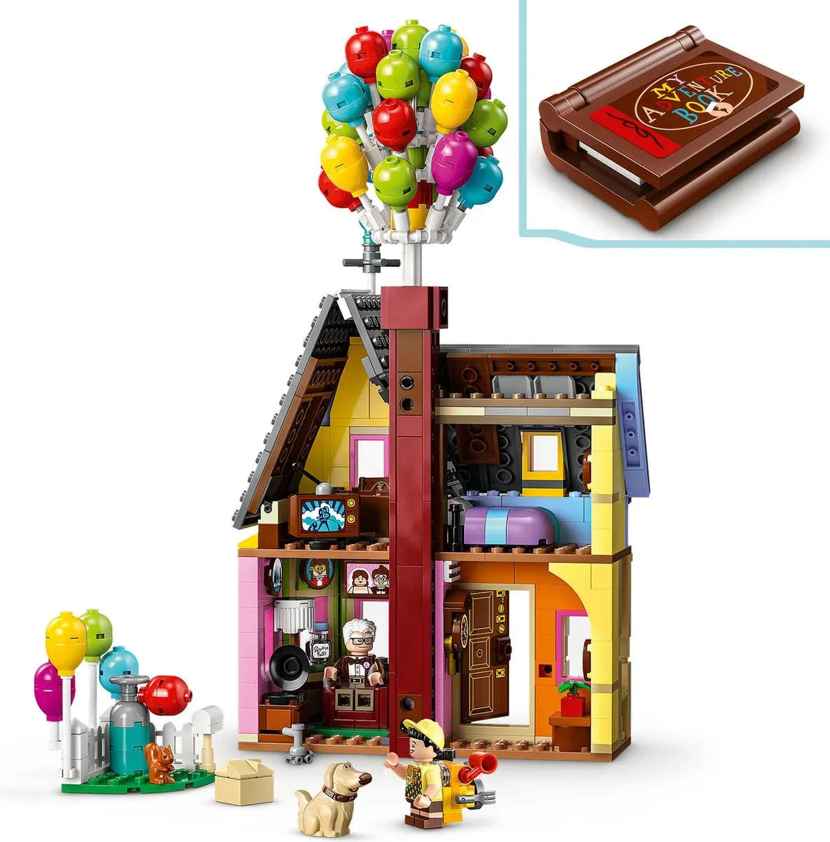 LEGO Disney Pixar Up Huis 43217 - 598 Stukken - 3 Minifiguren