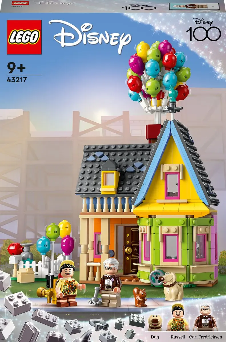 LEGO Disney Pixar Up Huis 43217 - 598 Stukken - 3 Minifiguren