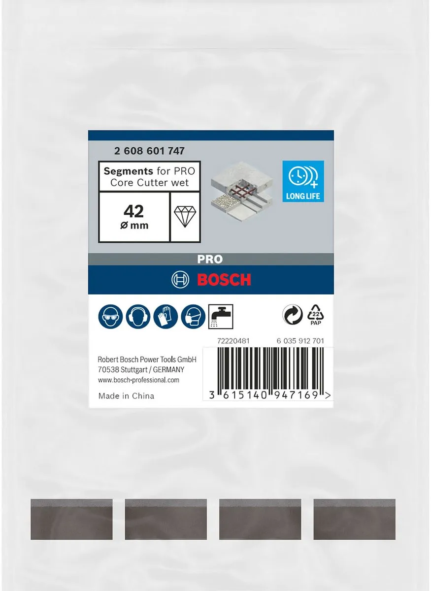 Bosch PRO Draadboren Nat 42x10mm UNC - 1 Stuk - afbeelding 2 van 2