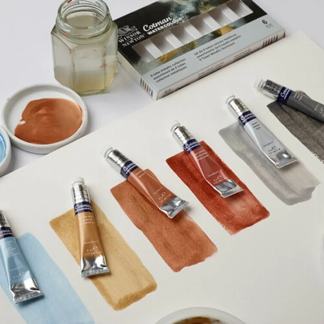 Winsor & Newton Cotman Metallic 6x8ml