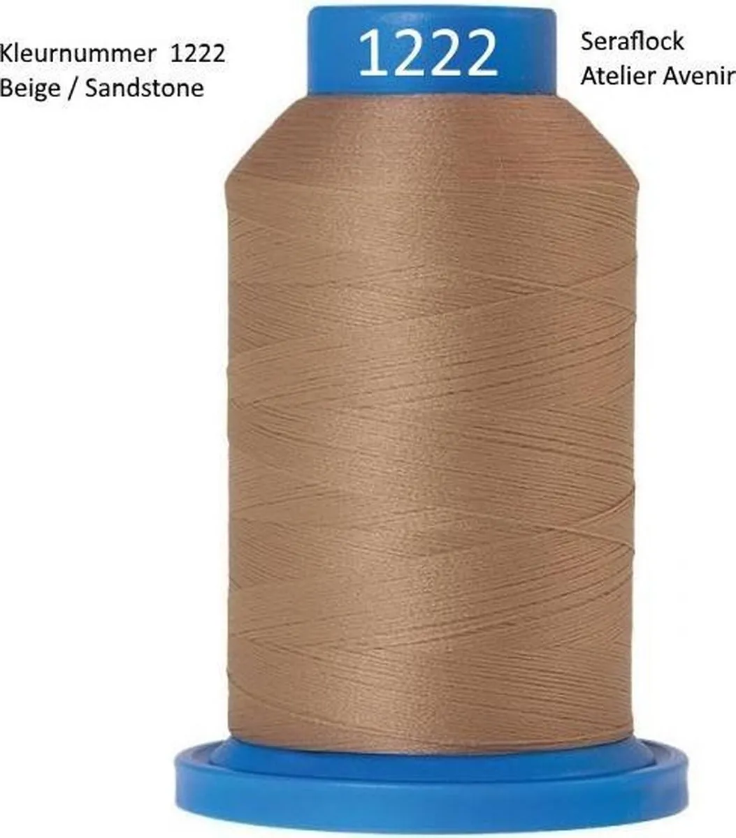 Amann Mettler Seraflock 1000mt Lockgaren - Steen