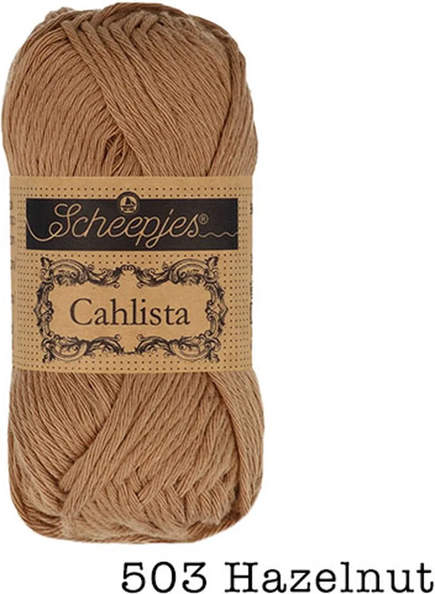 Scheepjes Cahlista Hazelnut 503