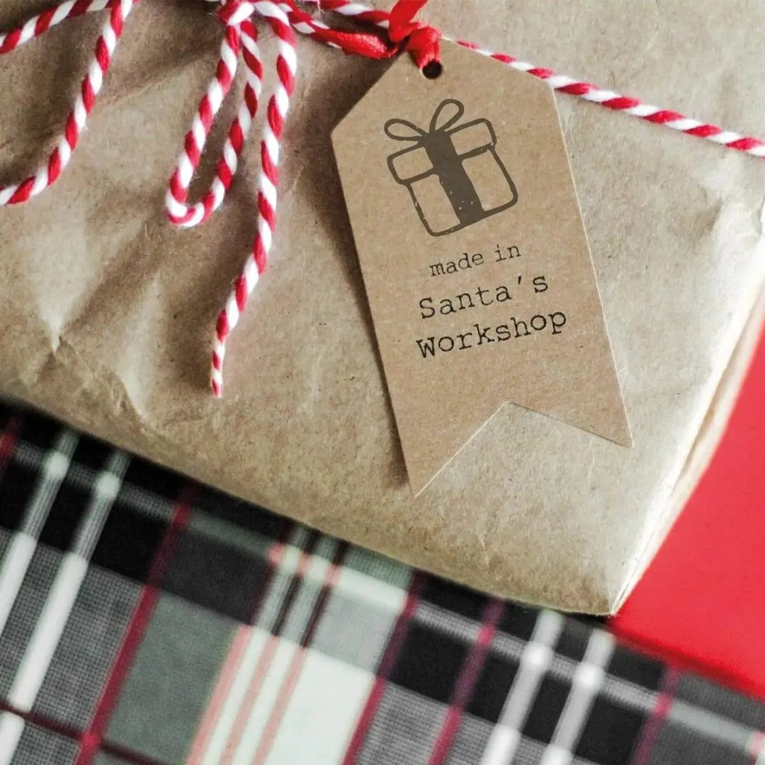 Colop Kerst Stempel Rendier & Sneeuwman - Witte Stempel - afbeelding 6 van 6