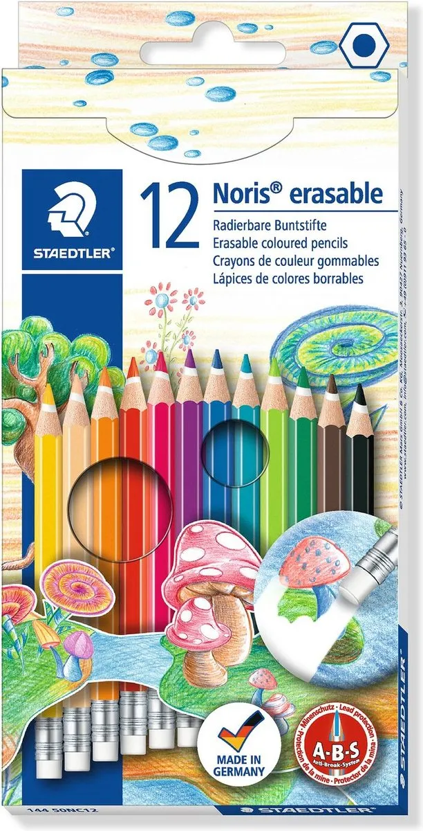 STAEDTLER Noris Club Wisbare Potloden Set