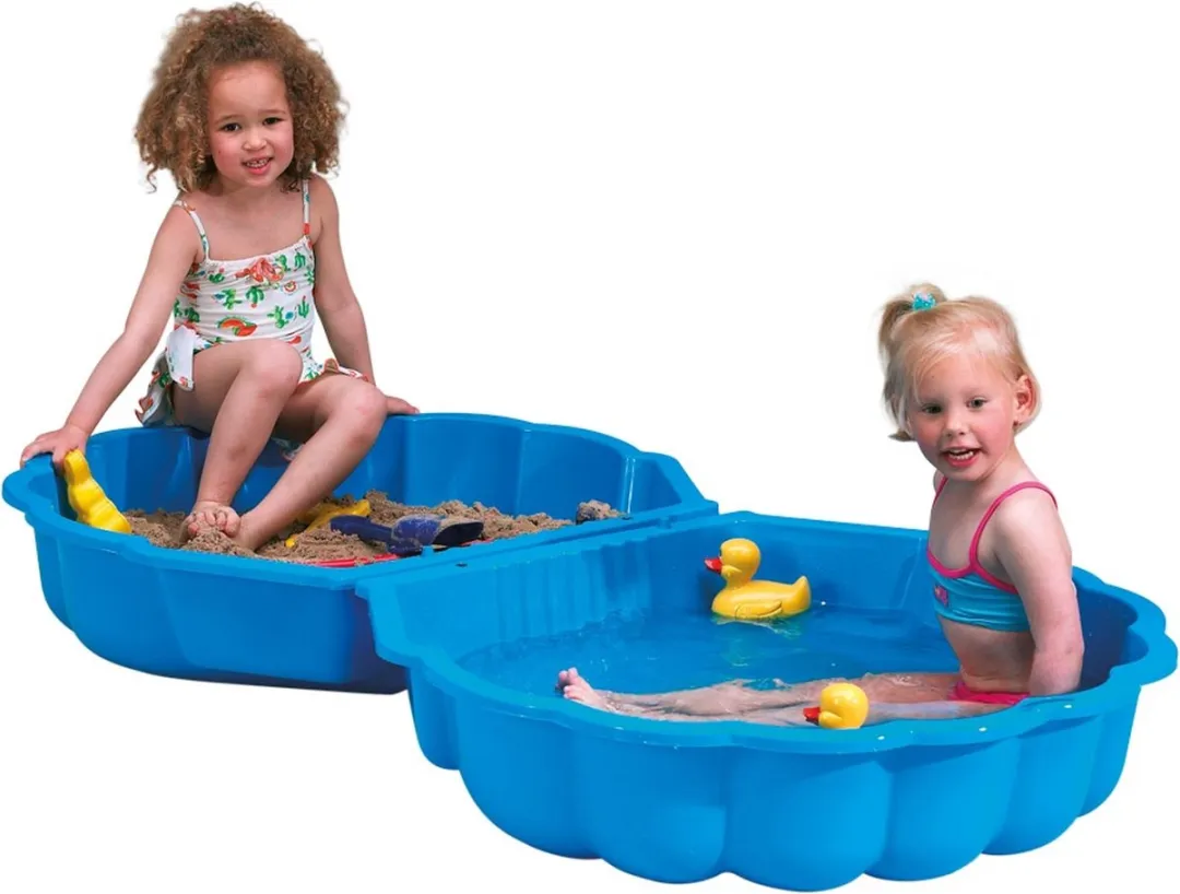 Paradiso Toys Zandbak Schelpen Set - Blauw - afbeelding 6 van 6
