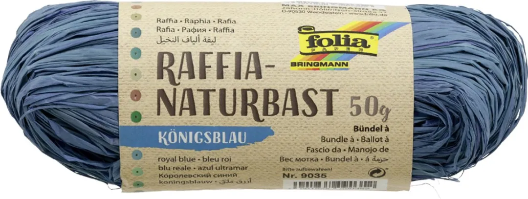 Folia Raffia Lichtgrijs - 10 Stuks