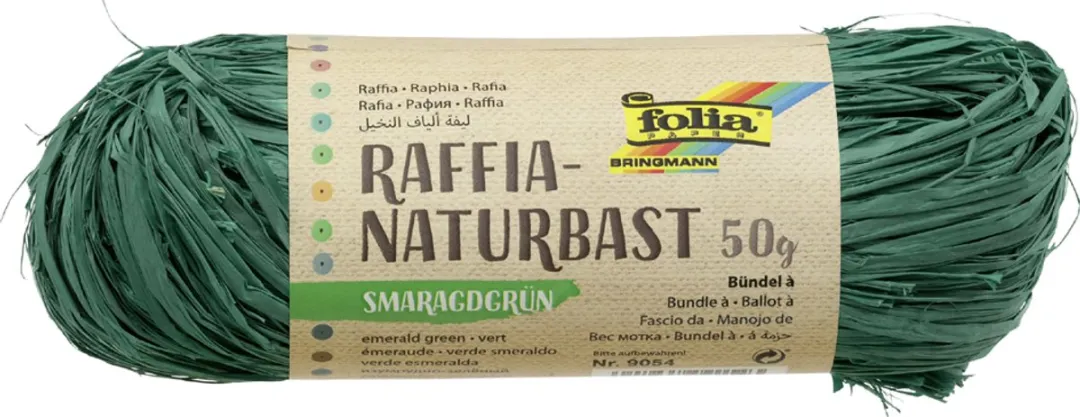 Folia Raffia Lichtgrijs - 10 Stuks