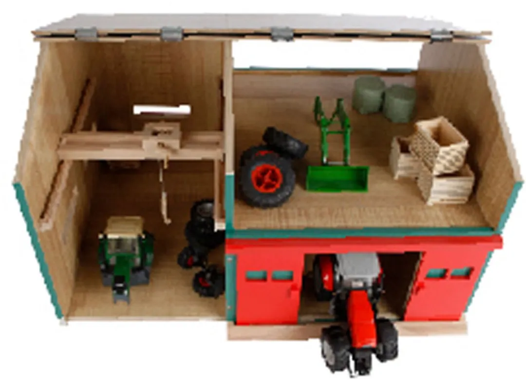 Kids Globe Landbouwloods met Berging 1:32 - Multikleuren - afbeelding 6 van 6