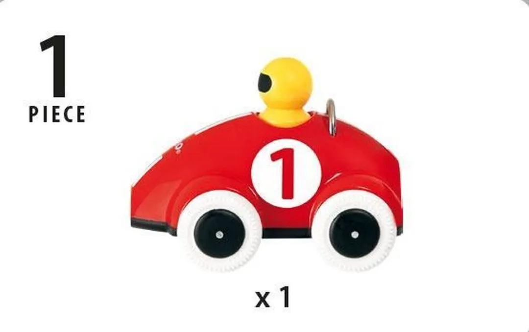 BRIO Push & Go Raceauto 30226 - Rood