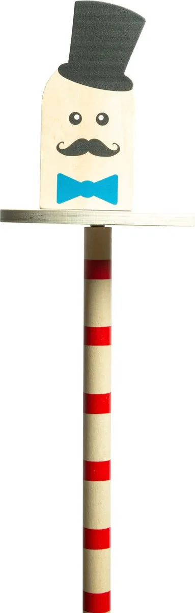 BS Toys Balans Bob - Vang- en Werpspel - 2 tot 4 Spelers