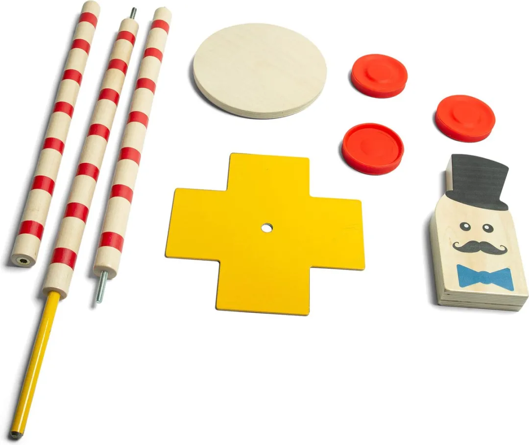 BS Toys Balans Bob - Vang- en Werpspel - 2 tot 4 Spelers - afbeelding 6 van 6