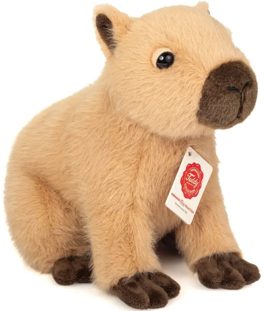 Teddy Hermann Knuffeldier Capibara - Lichtbruin 25cm