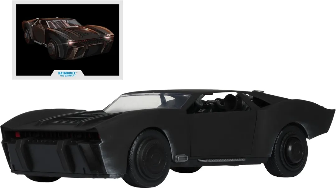 McFarlane Toys DC Multiverse Batmobil Gold Label 48cm - MCF17484 - afbeelding 6 van 6