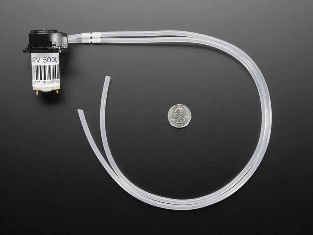 Adafruit 1150 Peristaltische Vloeistofpomp - Zwart/Wit