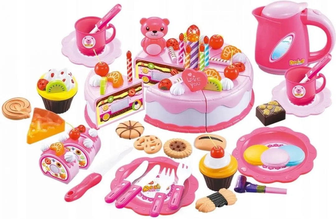 ECOTOYS Taartjes Set 80-delig