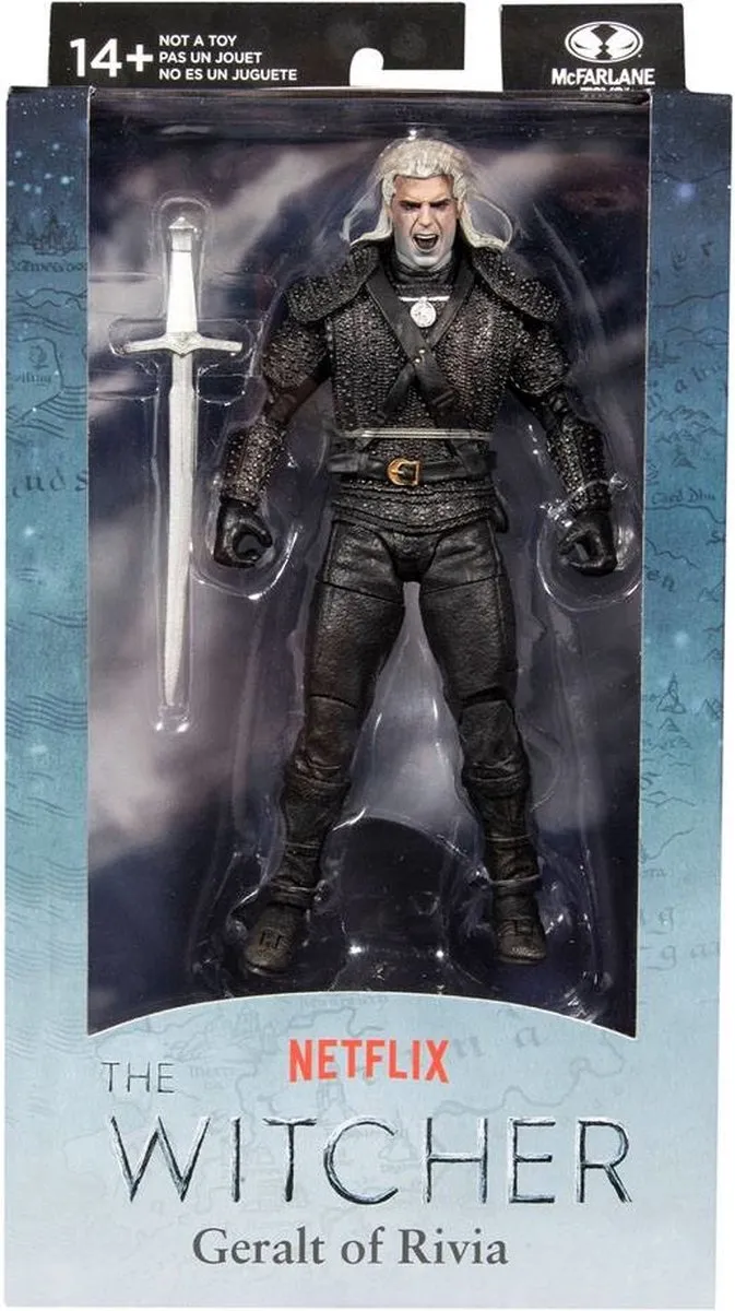 McFarlane Toys The Witcher Geralt of Rivia Kikimora Battle - 18cm
