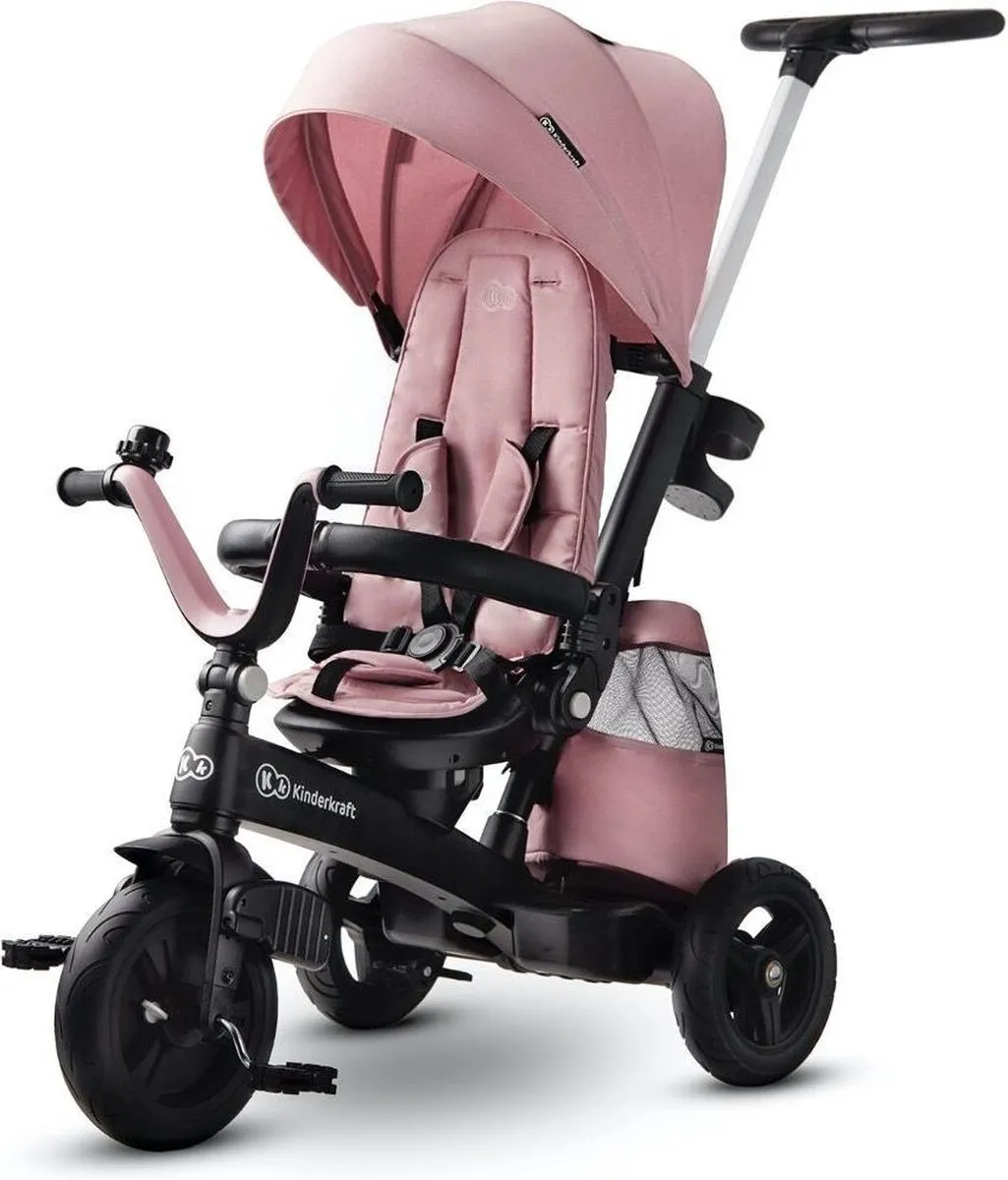 KinderKraft EASYTWIST Driewieler Roze