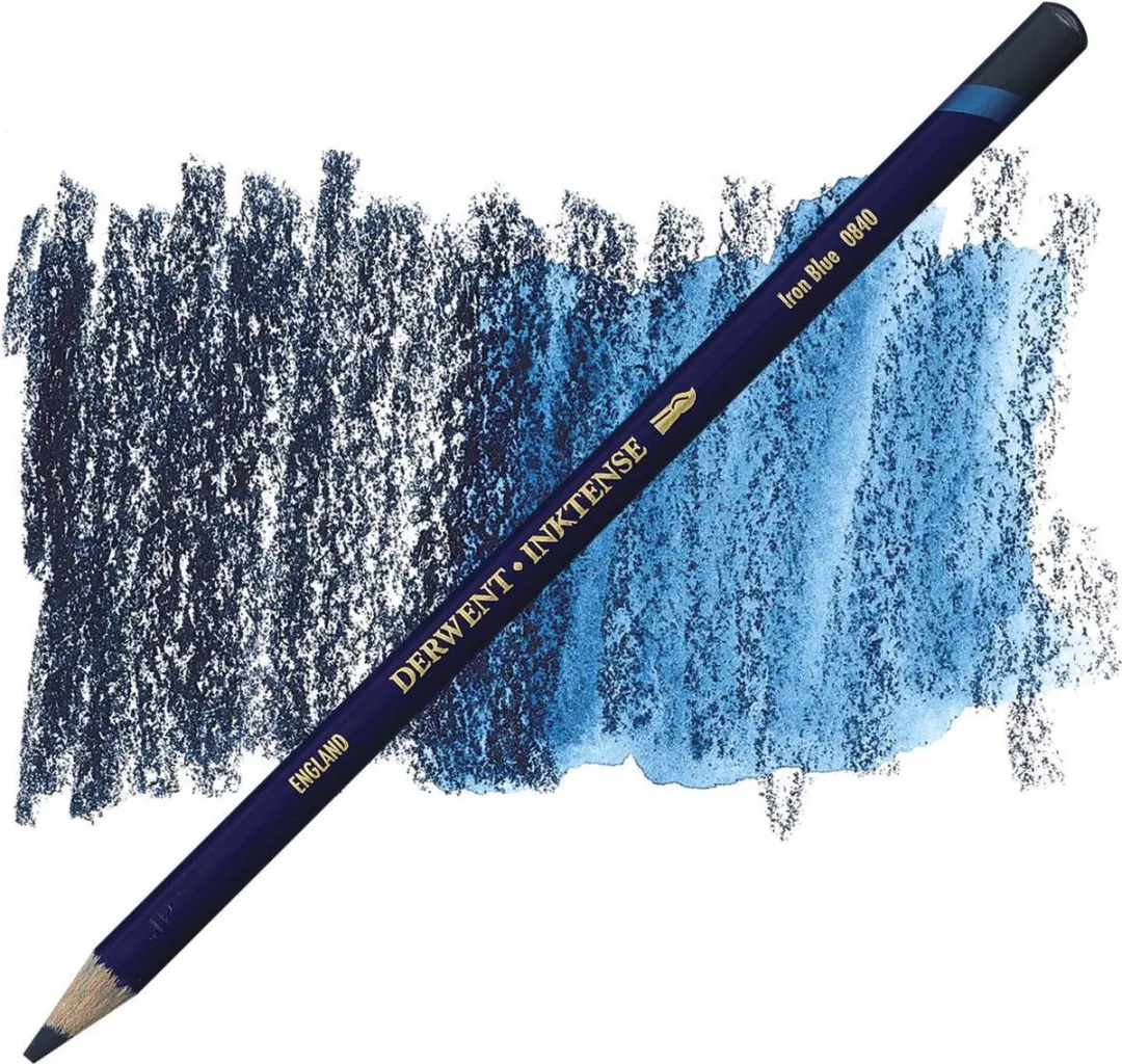 Derwent Inktense Iron Blue Potlood