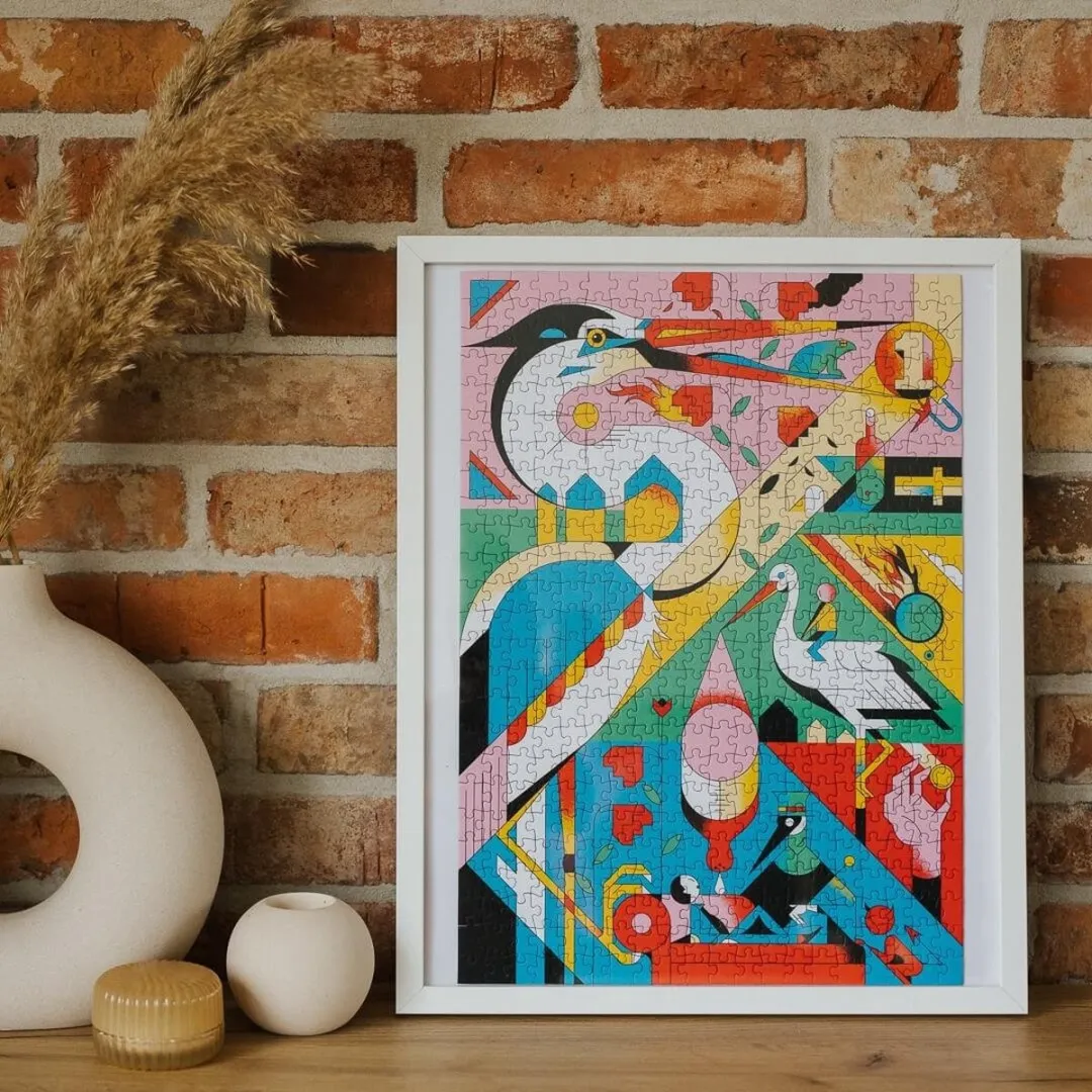 Trefl Nederlandse Welzijnsstaat 500UV Puzzel - 500 Stuks - FSC Mix 70% - Multicolor