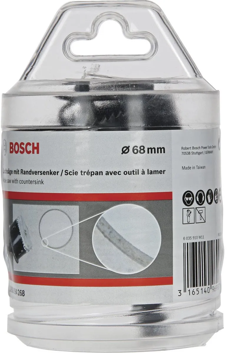 Bosch Gatenzaag 68mm Metaal - 2608594268