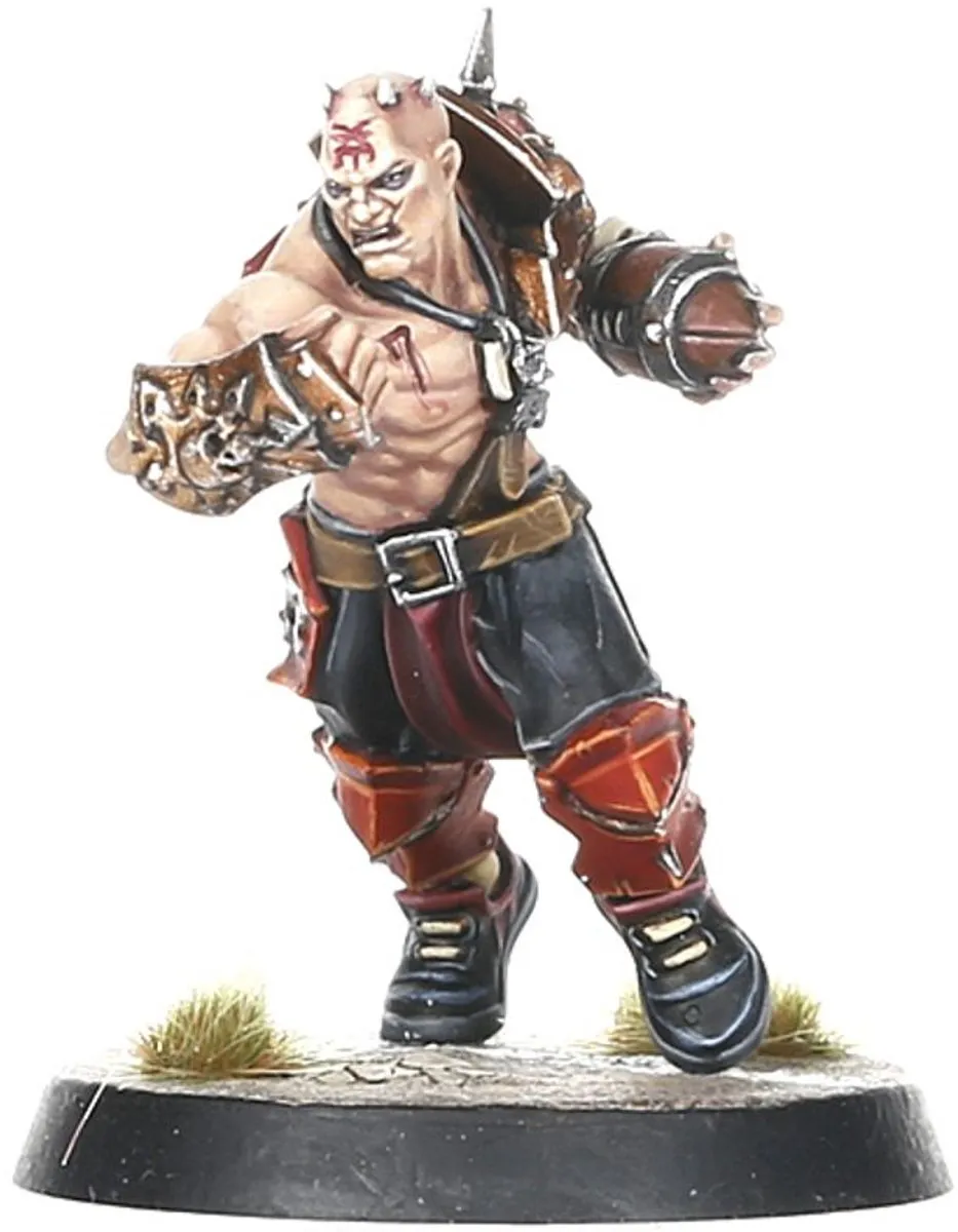 Games Workshop Khorne Blood Bowl Team The Skull-Tribe Slaughterers - 64 Onderdelen