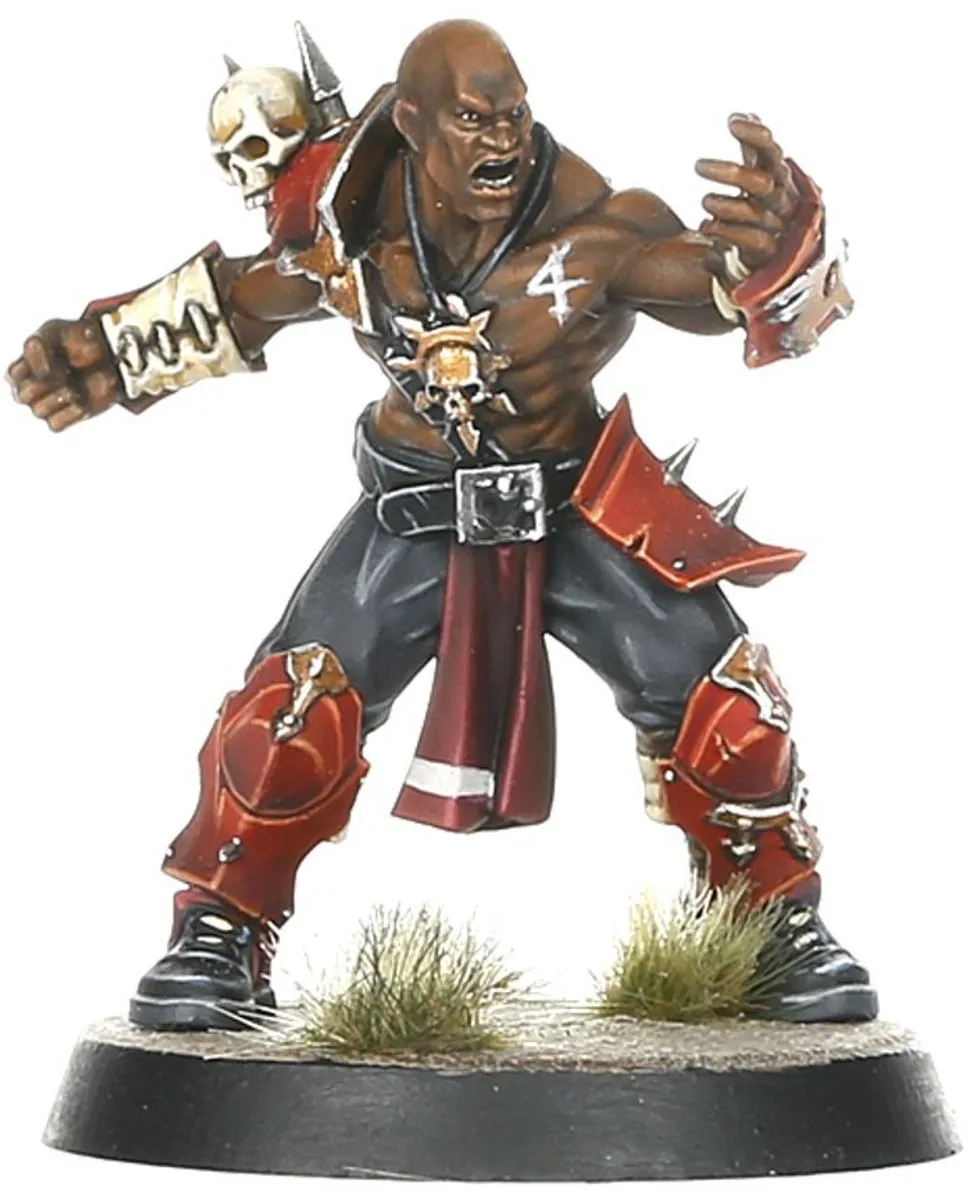 Games Workshop Khorne Blood Bowl Team The Skull-Tribe Slaughterers - 64 Onderdelen