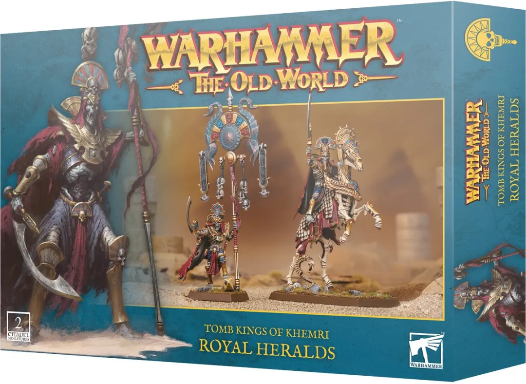Games Workshop Tomb Kings Royal Heralds 47-delig