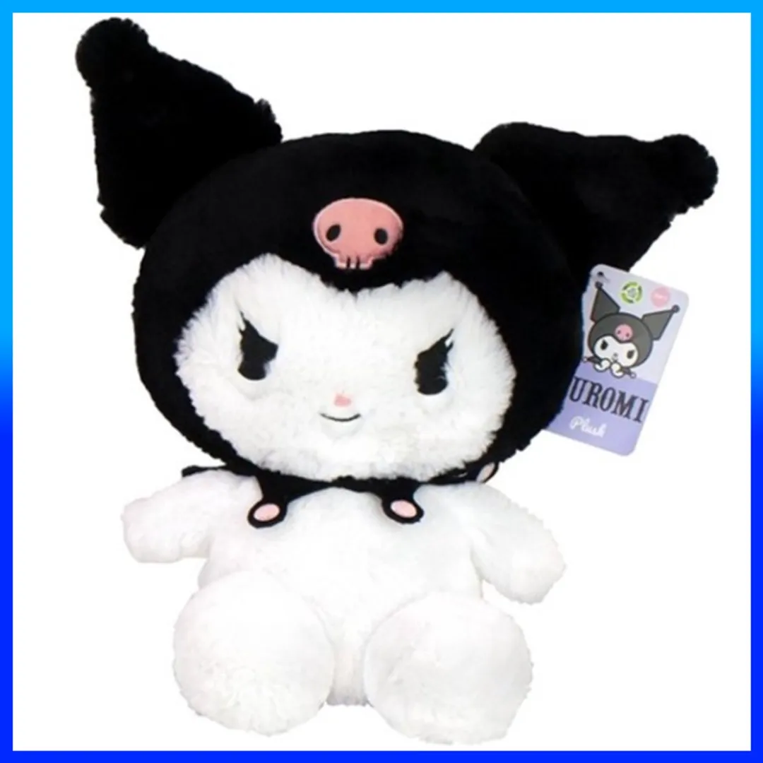 Hello Kitty Kuromi Fluffy Pluche Knuffel 35cm
