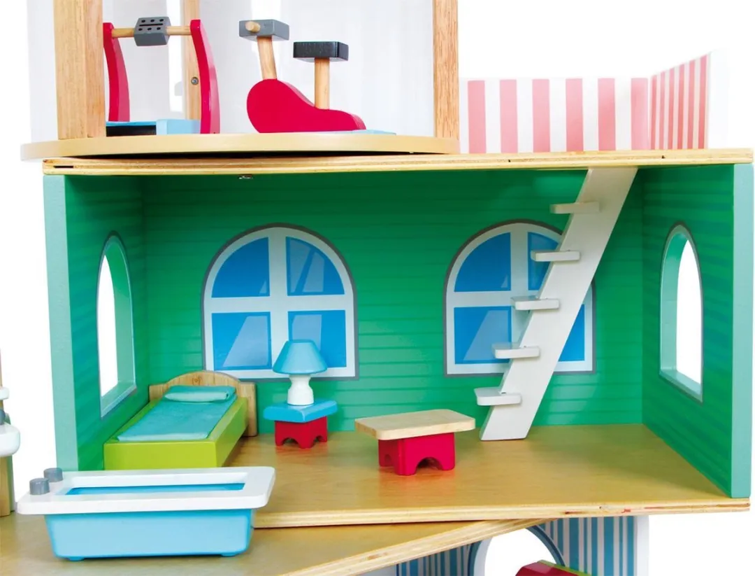 Small Foot Poppenhuis Compleet 24-delig - 22 Meubels - afbeelding 6 van 6