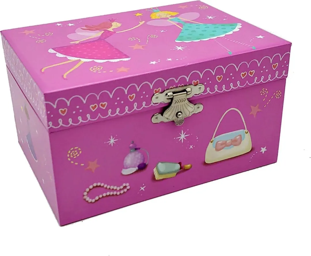 Simply for Kids Elfjes Sieradendoos Roze - Muziekdoosje