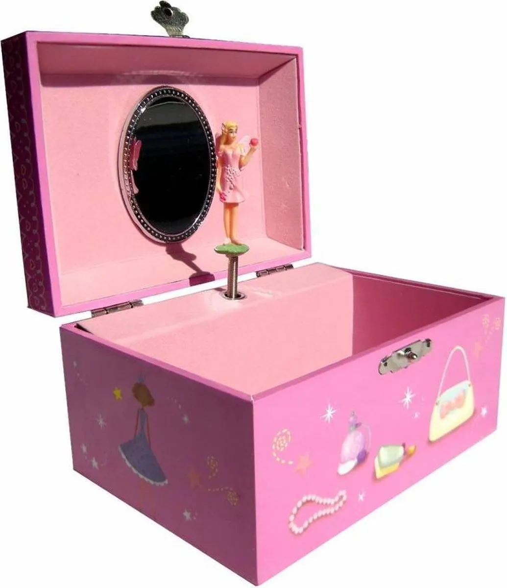 Simply for Kids Elfjes Sieradendoos Roze - Muziekdoosje