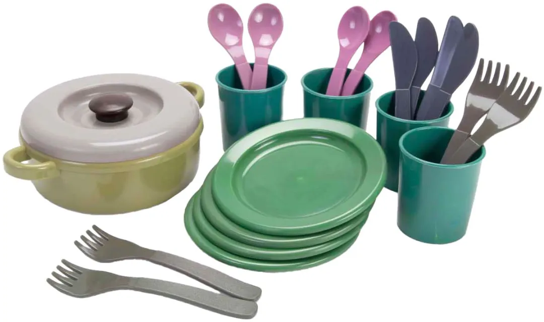 Dantoy Speelgoedservies 22-delig - Multicolor